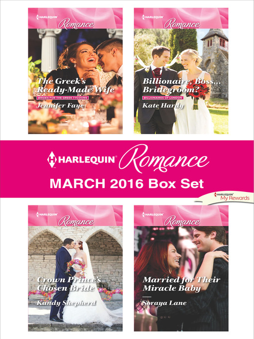 Title details for Harlequin Romance March 2016 Box Set by Jennifer Faye - Wait list